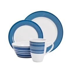Campfire Melamine Dinner Set 16 Piece - Nautical