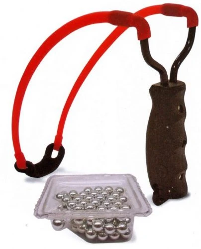 Marksman Traditional Slingshot With Ammo 1 Marksman Traditional Slingshot With Ammo