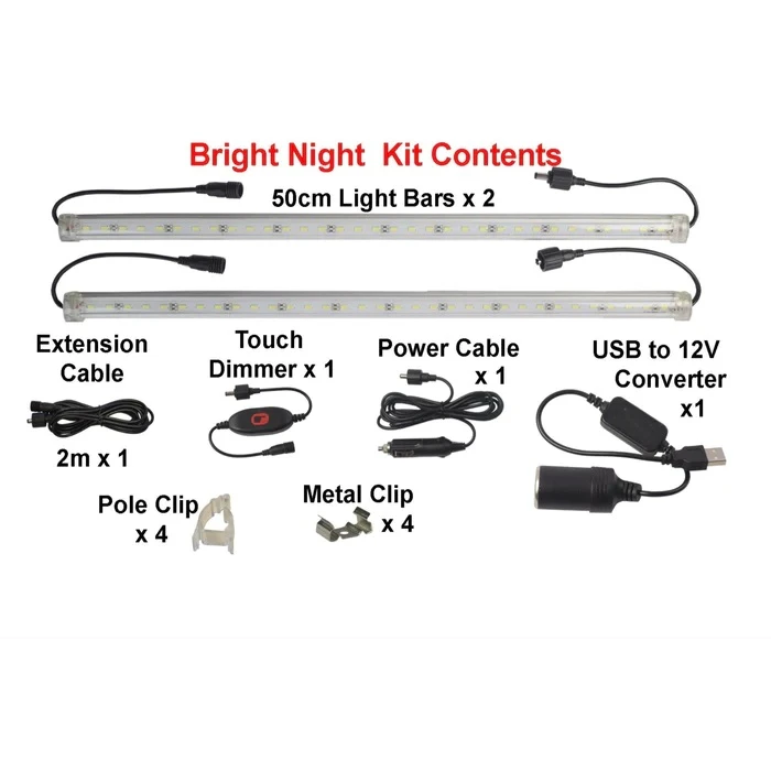 Outdoor Connection Bright Night Light Bar Kit 1 Outdoor Connection Bright Night Light Bar Kit