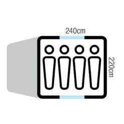 CAMPING PLUS Shop -CAMPING PLUS Shop DTMTAS4V D Tasman 4V Dome Tent FP 840x840