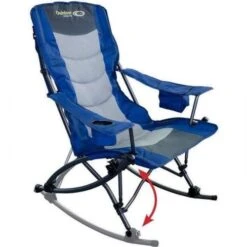 Outdoor Connection King Rocker Quad Fold Chair
