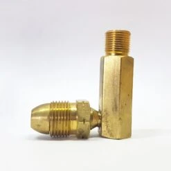 POL To 3/8 90° Gas Bottle Adapter