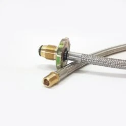 House And Caravan Pigtail - POL To 1/4 BSP Gas Hose