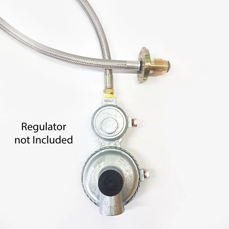 House And Caravan Pigtail - POL To 1/4 BSP Gas Hose 2 House And Caravan Pigtail - POL To 1/4 BSP Gas Hose - Image 2