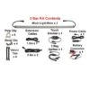 Outdoor Connection Power Strip Light Bar Kit - Dual Colour 2 Bar