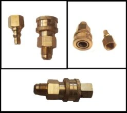 3/8"SAE Quick Connect LPG Gas Adapter