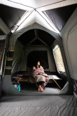 Oztrail Fast Frame Lumos 12 Person Tent -CAMPING PLUS Shop lumos 12 6 e1601359760197