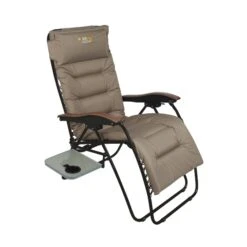 Oztrail Brampton Sun Lounge With Side Table