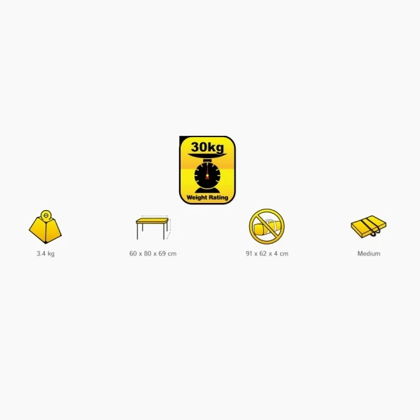 Oztrail Classic Table 2 Oztrail Classic Table - Image 2